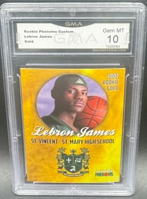LeBron James Gold Rookie