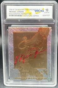Michael Jordan Refractor Signature Series