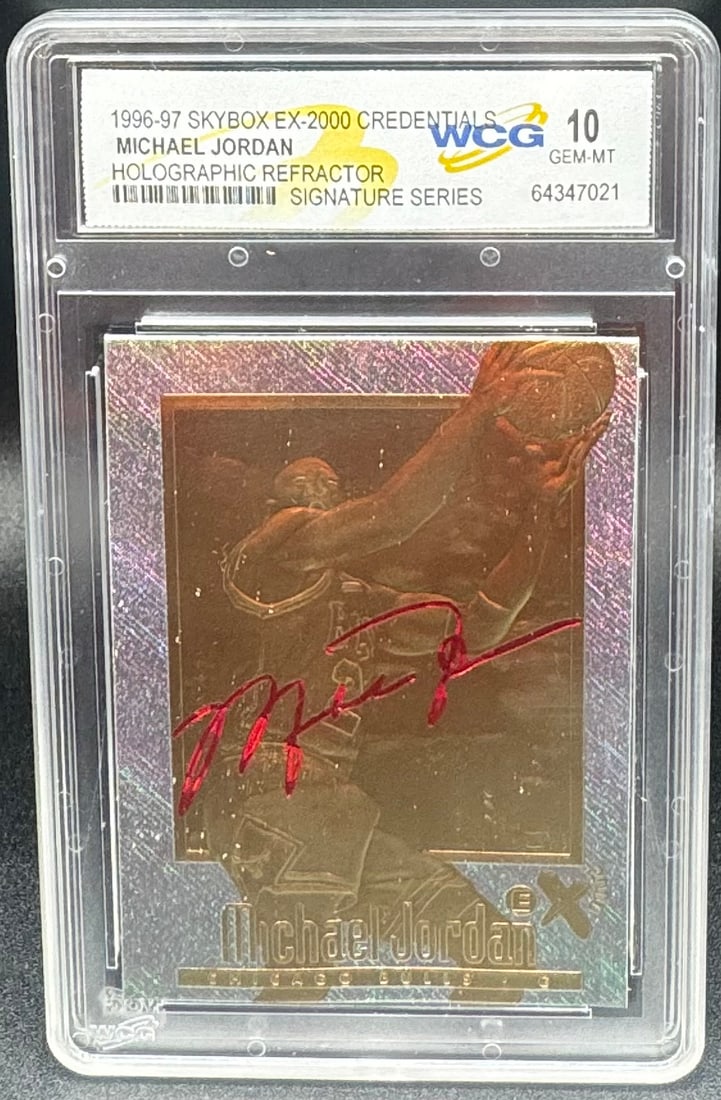 Michael Jordan Refractor Signature Series (1 of 2)