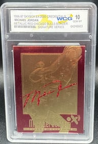 Michael Jordan Metallic Red Signature Series