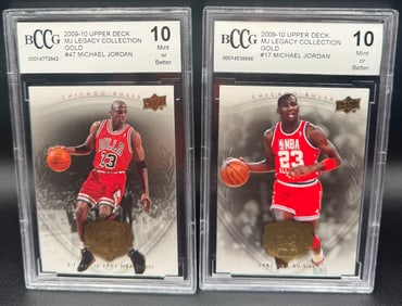 Michael Jordan Gold Legacy Collection Cards