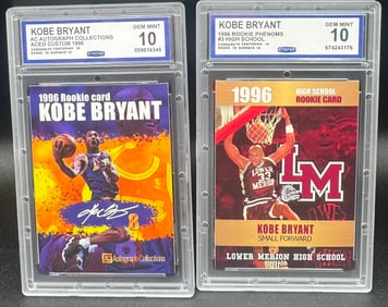 Kobe Bryant Rookie Cards