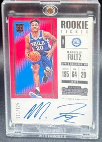 Markelle Fultz Rookie Ticket Auto /125