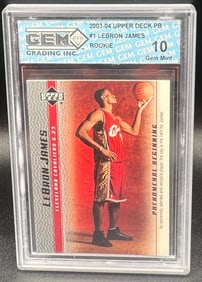 LeBron James Rookie Card