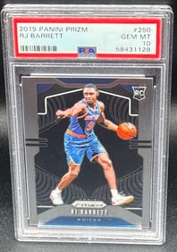 RJ Barrett Rookie PSA 10