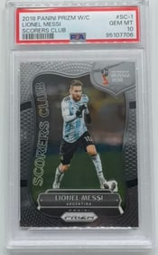 2018 Lionel Messi World Cup Card