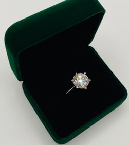 5 Carats Moissanite VVS Ring