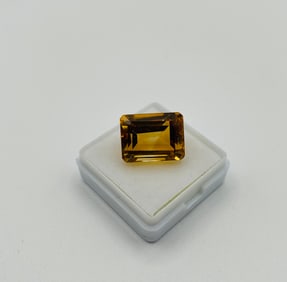 Citrine 16 Carats COA