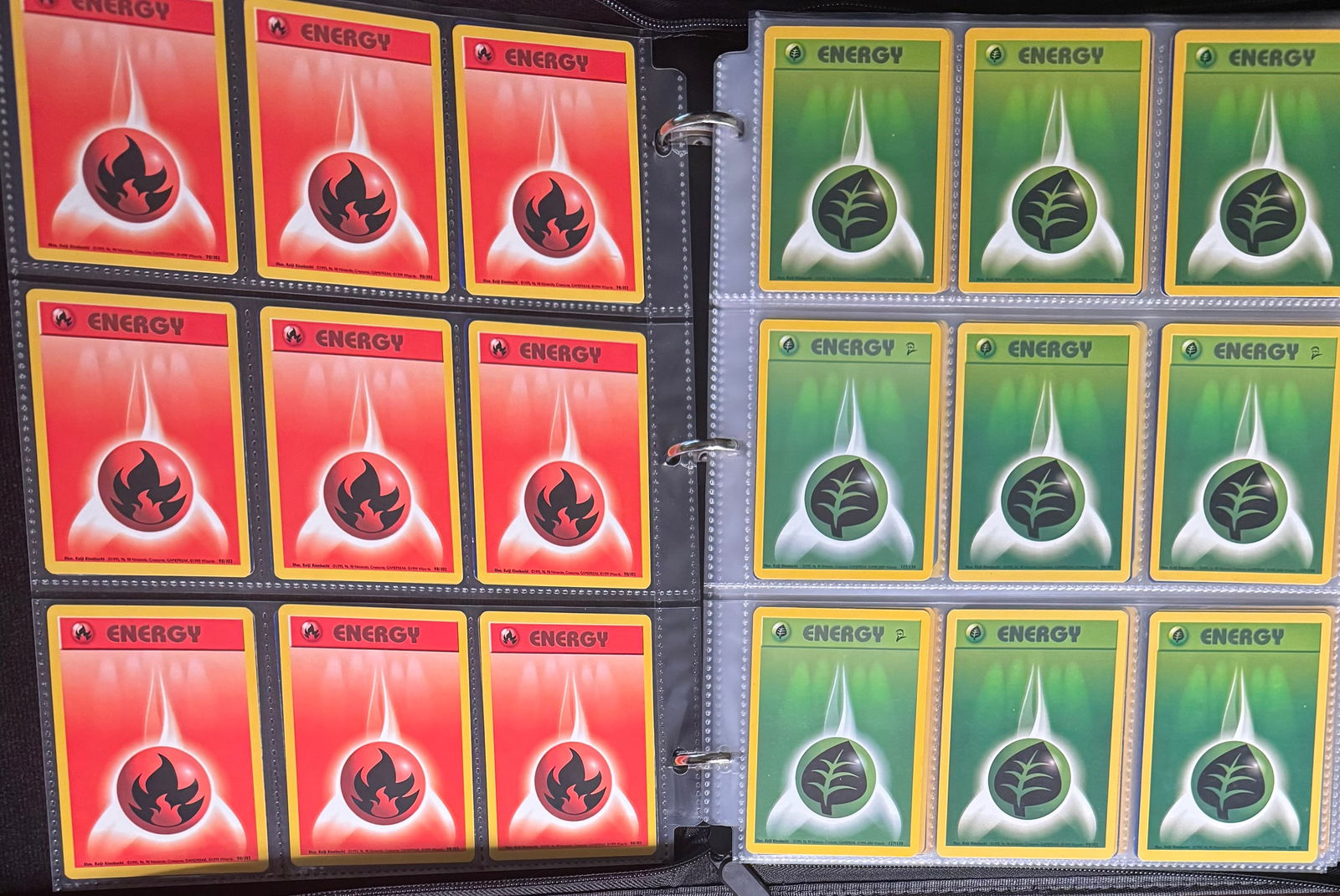 1999 Energy Pokemon Cards Binder (1 of 4)