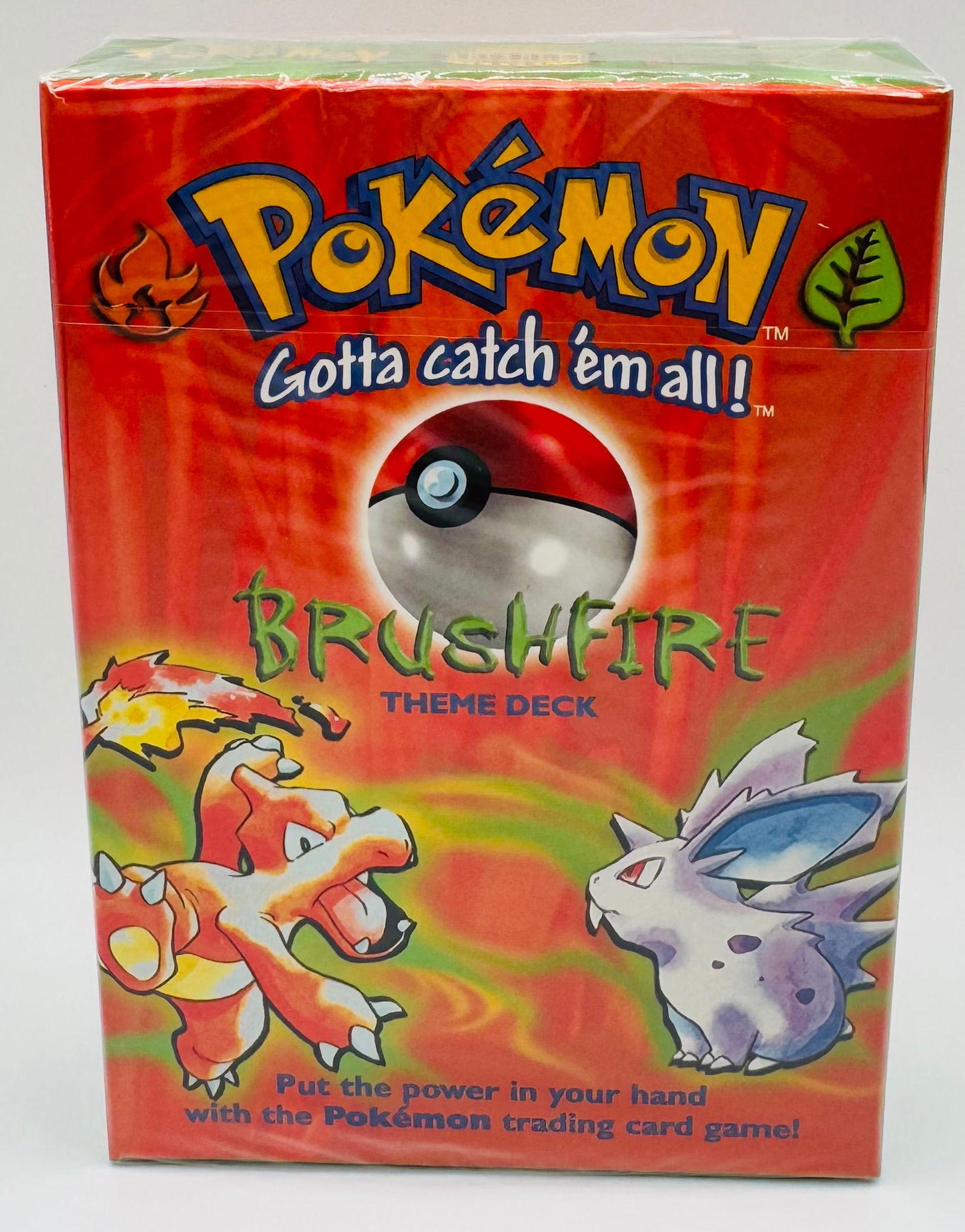 Sealed 1999 Brushfire Pokemon Deck (1 of 3)