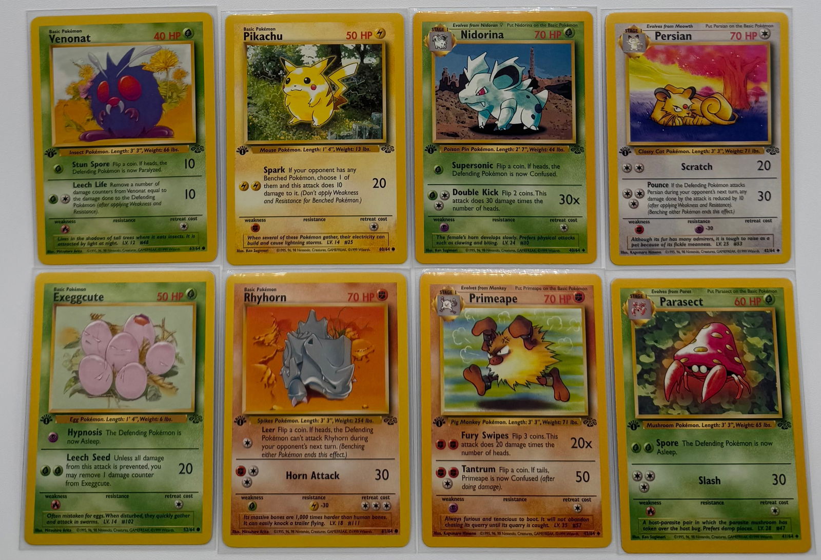 1999 Pokemon 1st Edition Cards (1 of 1)