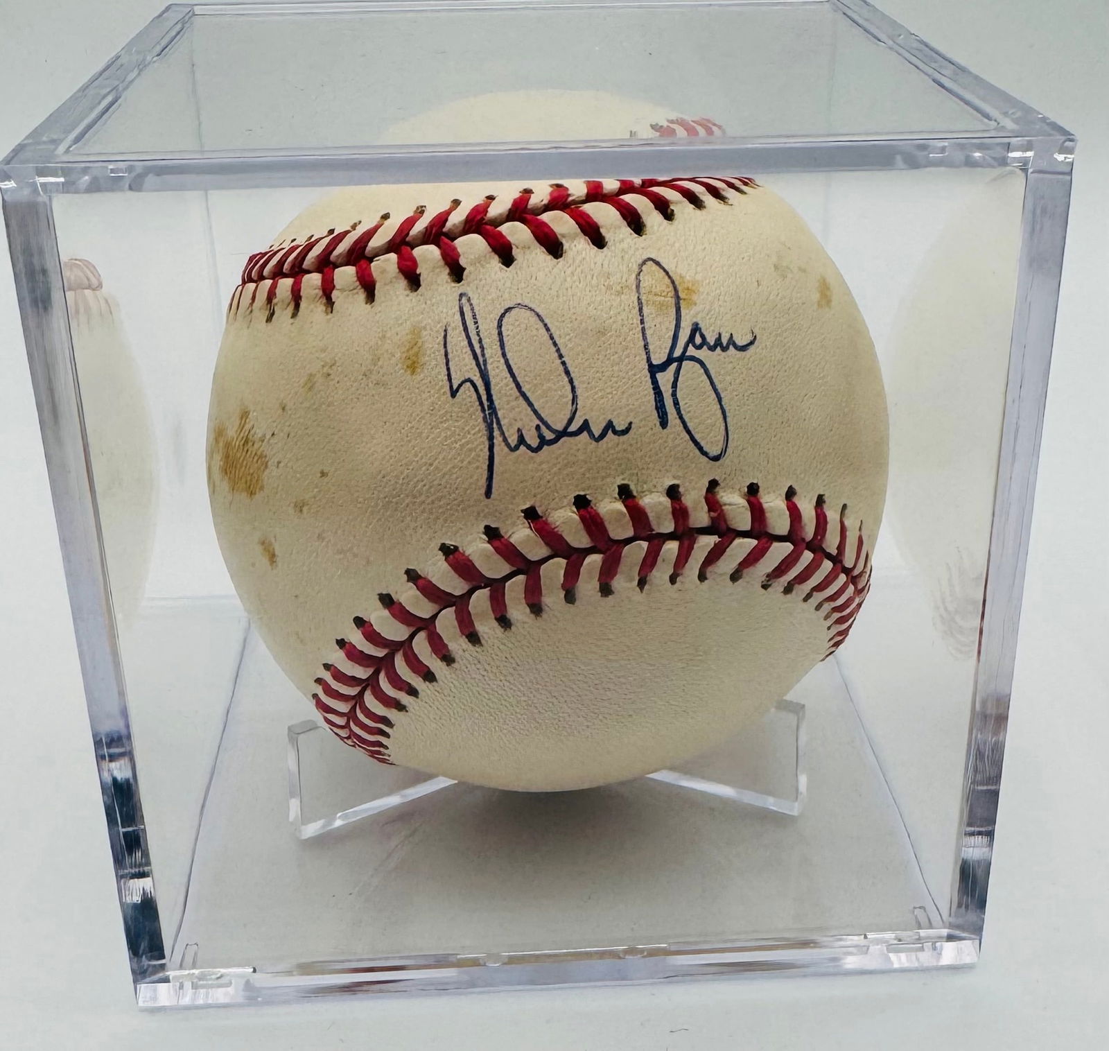 Nolan Ryan Autographed Signed Baseball (1 of 2)