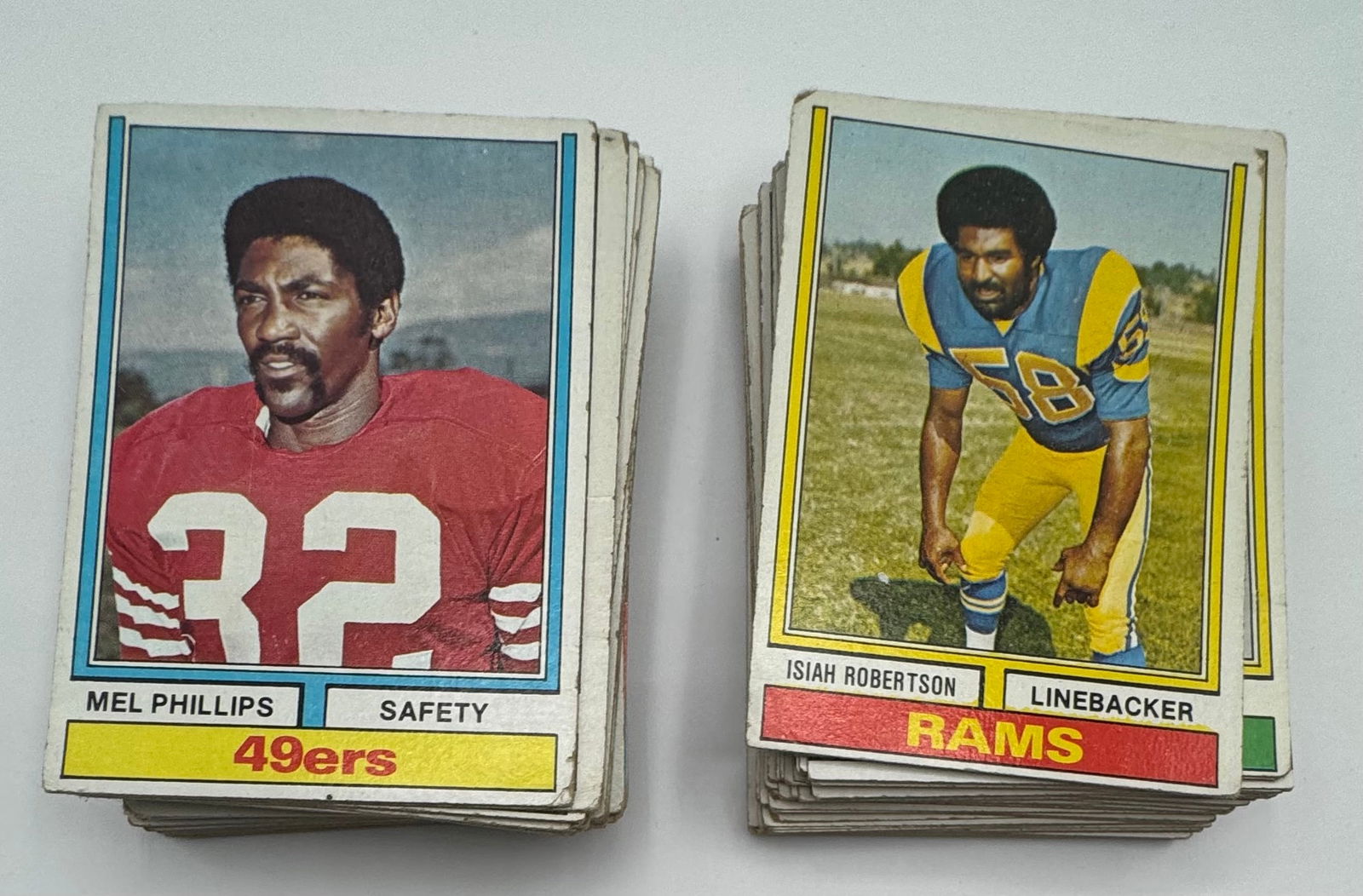 1970s Football Cards Lot (1 of 2)