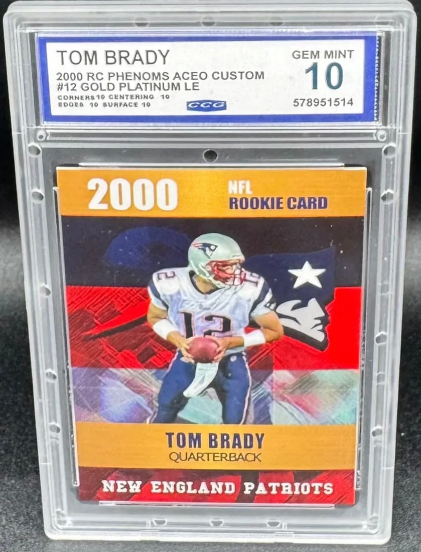 2000 Tom Brady Rookie (1 of 2)