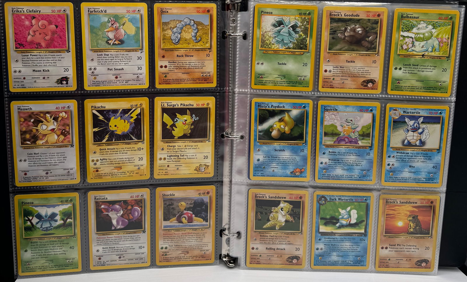 1999 2000 Nintendo Pokemon Cards Binder (1 of 9)