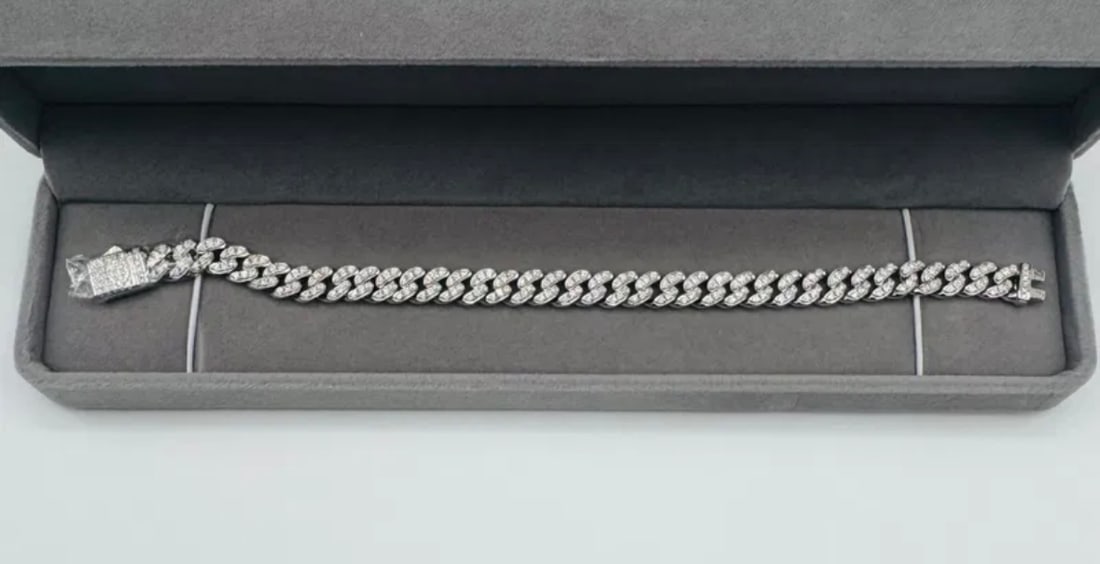 Cuban VVS Bracelet 8 Inches (1 of 2)