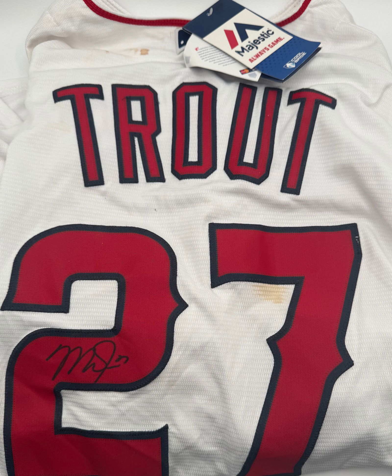 Mike Trout Jersey Autographed Signed (1 of 2)