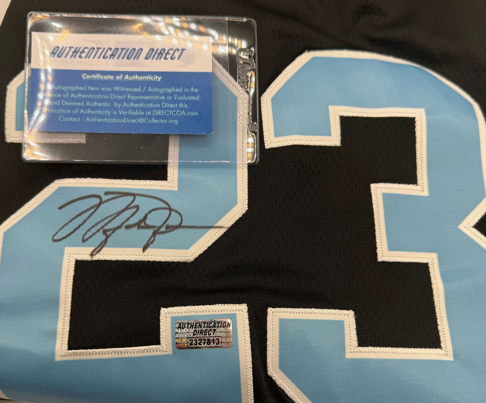 Michael Jordan Jersey Autographed Signed COA