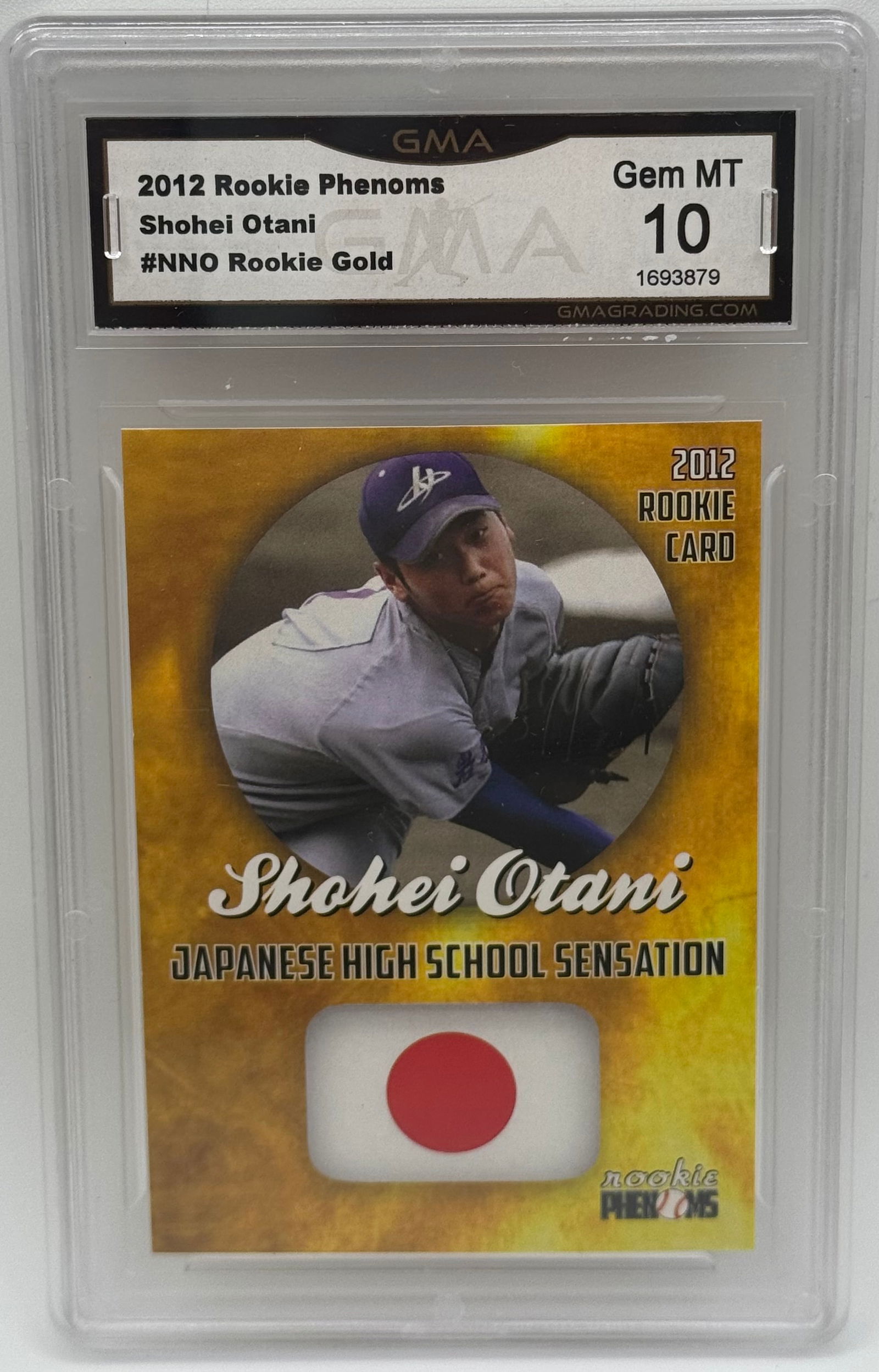 2012 Shohei Ohtani Phenoms Rookie Card (1 of 2)