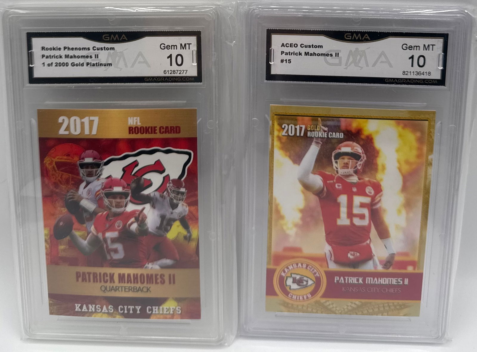 Patrick Mahomes Cards (1 of 2)