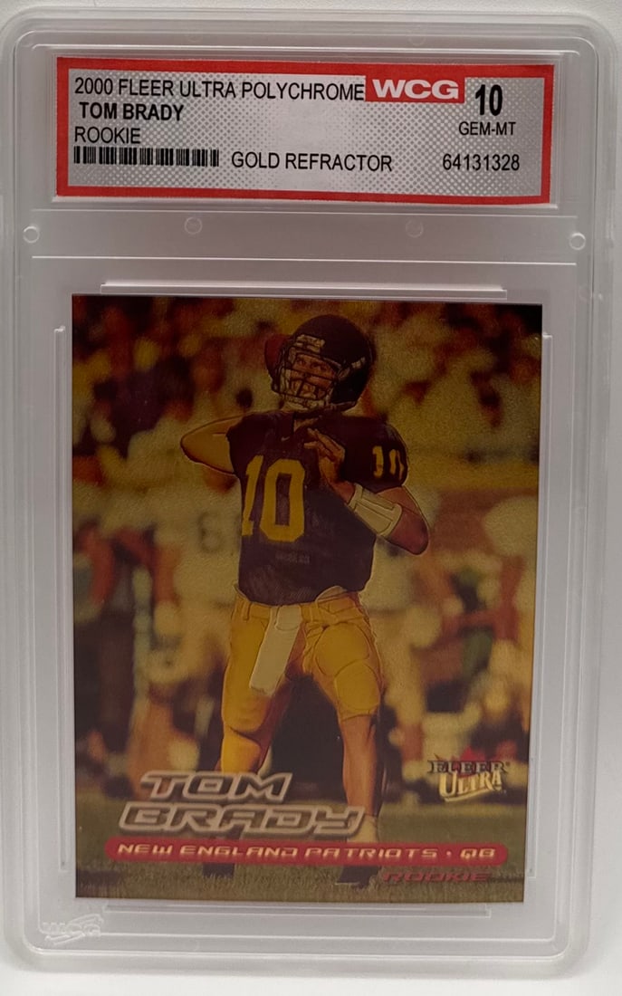 Tom Brady Rookie Refractor (1 of 2)