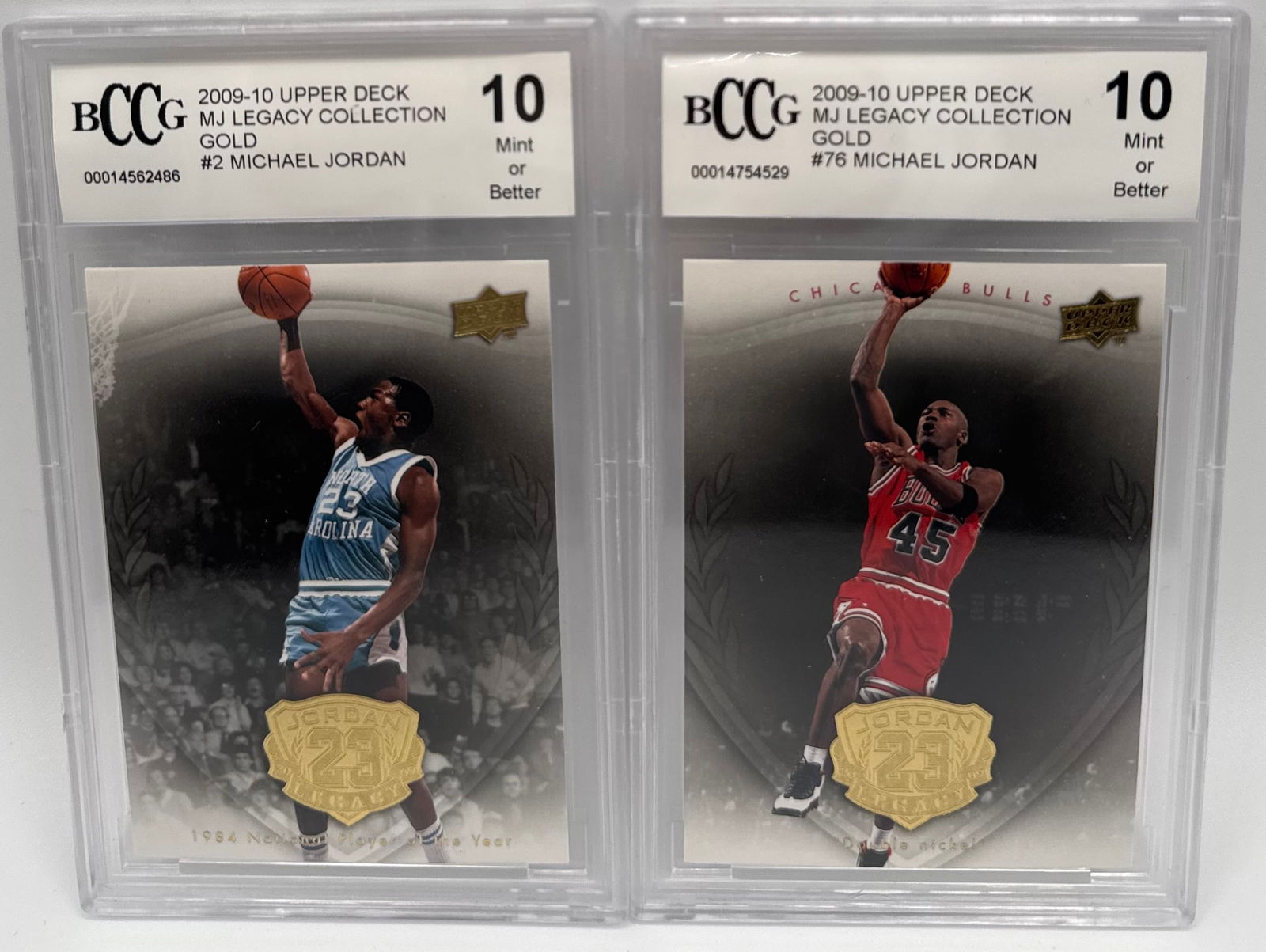 Michael Jordan Legacy MJ Cards (1 of 2)