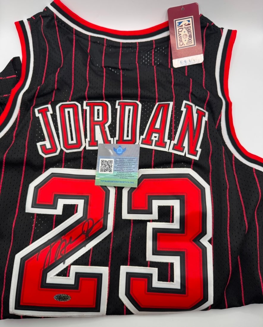 Michael Jordan Jersey Autographed Signed COA (1 of 2)
