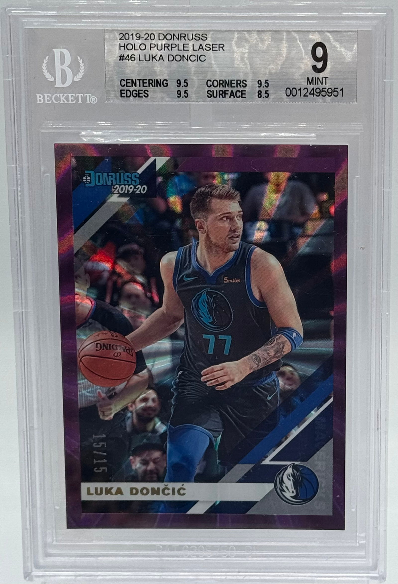 2019 Luka Doncic Card (1 of 2)