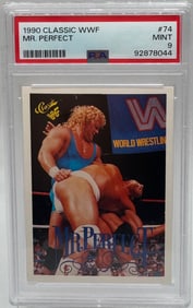 Mr Perfect WWF Card