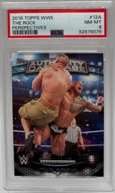 The Rock WWE Card