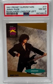 1991 Jimmy Page Musicards