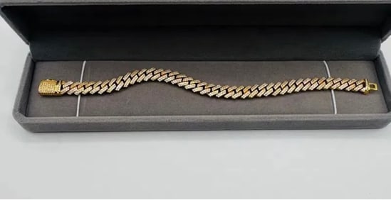 Cuban Bracelet VVS 8 Inches