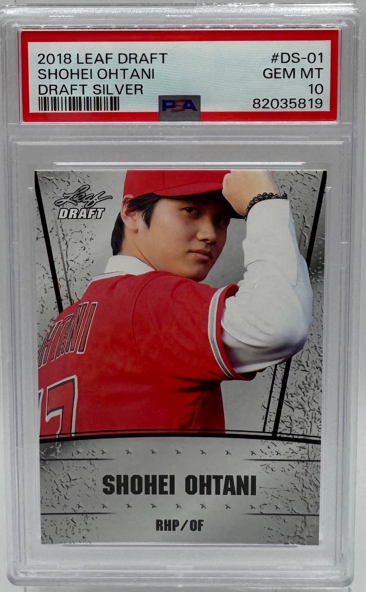 Shohei Ohtani Silver Rookie (1 of 2)