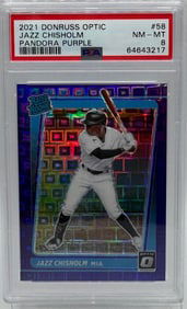 Jazz Chisholm Rookie Purple /99