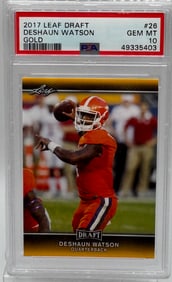 Deshaun Watson Gold Card