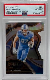 Sam Laporta Die Cut Silver Rookie