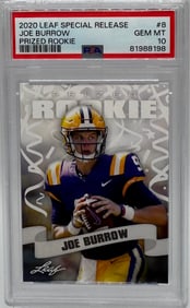 Joe Burrow Prized Rookie