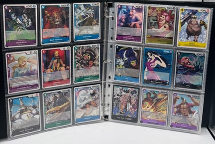 One Piece Trading Cards Binder