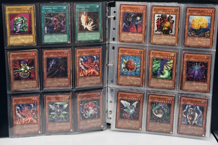 YuGiOh Trading Cards Binder