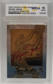 Michael Jordan Refractor Signature Series