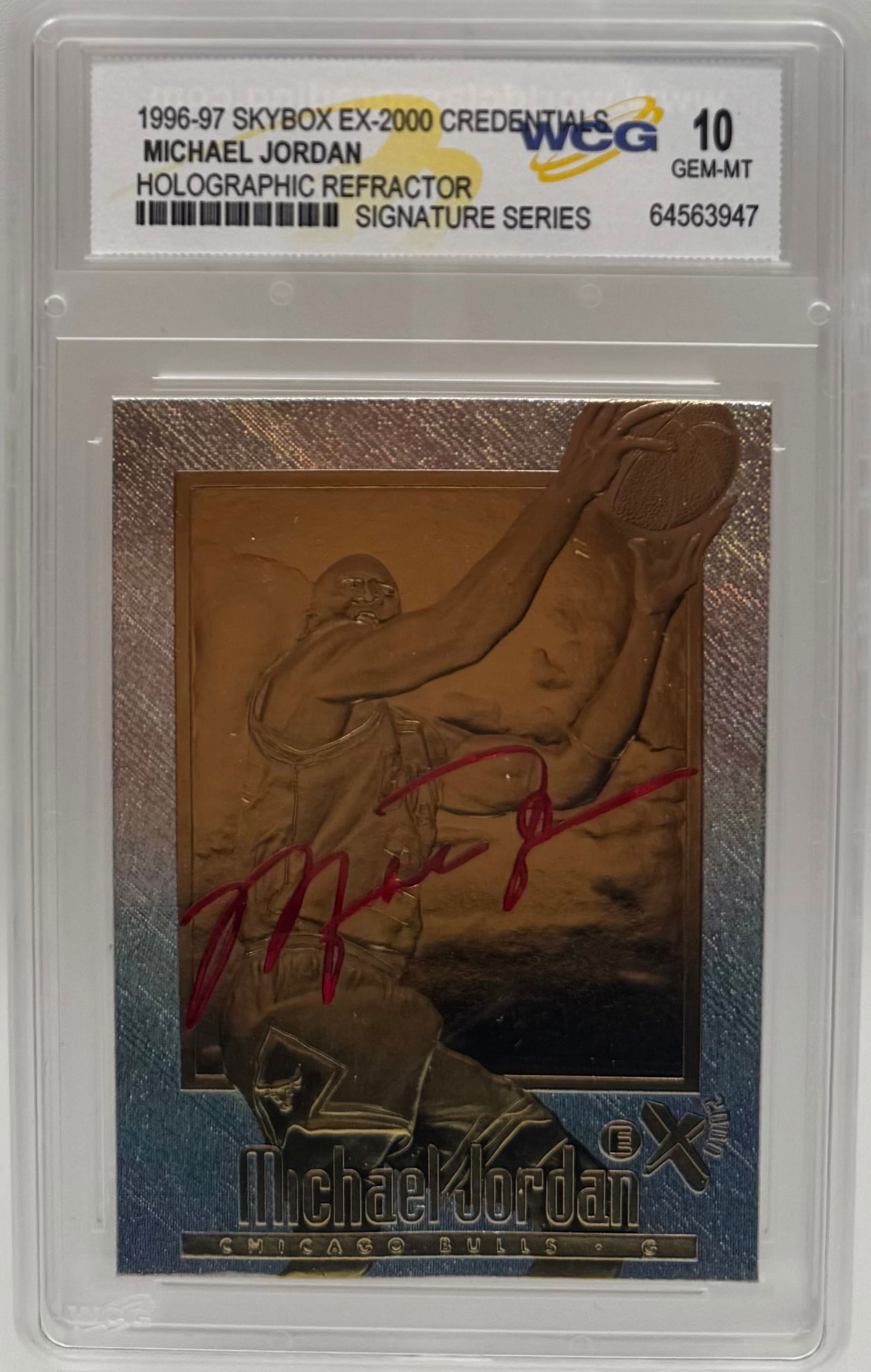 Michael Jordan Refractor Signature Series (1 of 2)