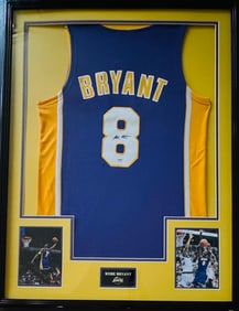 Kobe Bryant Jersey Auto Signed PSA / DNA