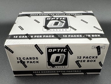 2024 Panini Donruss Optic Football NFL Value Jumbo Fat Cello Box