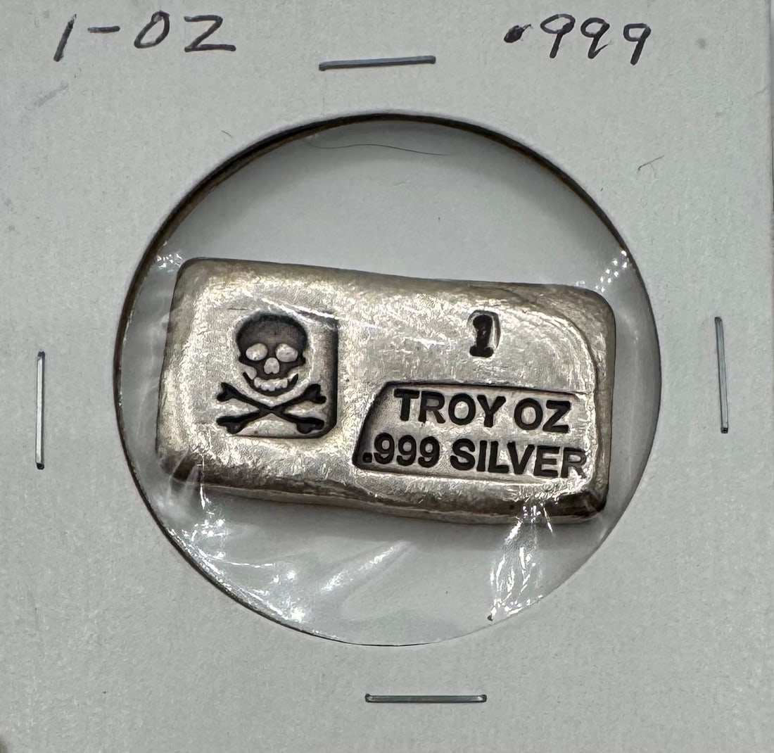 One Troy Silver Bar (1 of 2)
