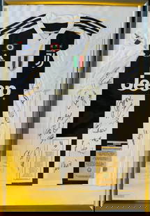 Cristiano Ronaldo Plus Team Autograph Signed Jersey COA: Cristiano Ronaldo Plus Team Autograph Signed Jersey with certificate of authenticity.Juventus Team: Cristiano Ronaldo #7 ,Wojciech Szczesny # 1 Mattia De Sciglio # 2 Giorgio Chiellini # 3 Medhi