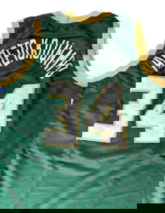GIANNIS ANTETOKOUNMPO Jersey Autograph Signed JSA: GIANNIS ANTETOKOUNMPO Autograph Signed JERSEY with certificate Of Authenticity by JSA