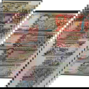 International Bills Currencies: 3) Frames Of Mixed International Currencies 