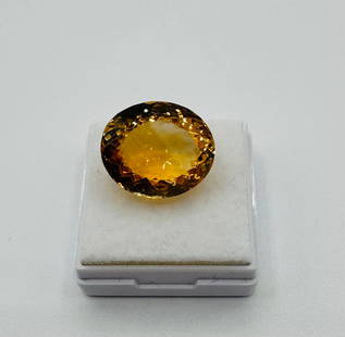 Citrine Stone: Natural Citrine Weight: 17.55 carats