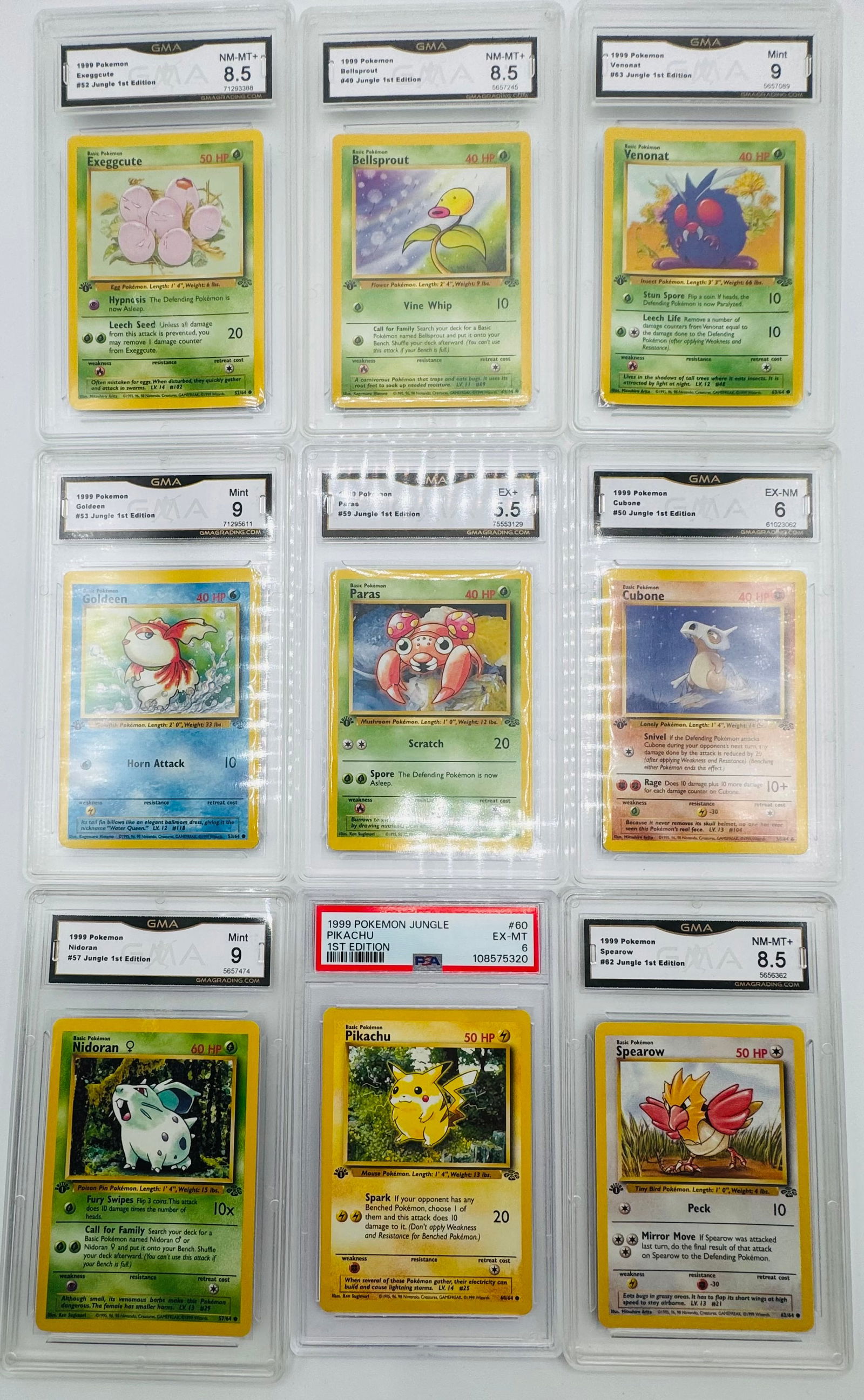 1999 Pokemon 1st Edition Cards (1 of 4)