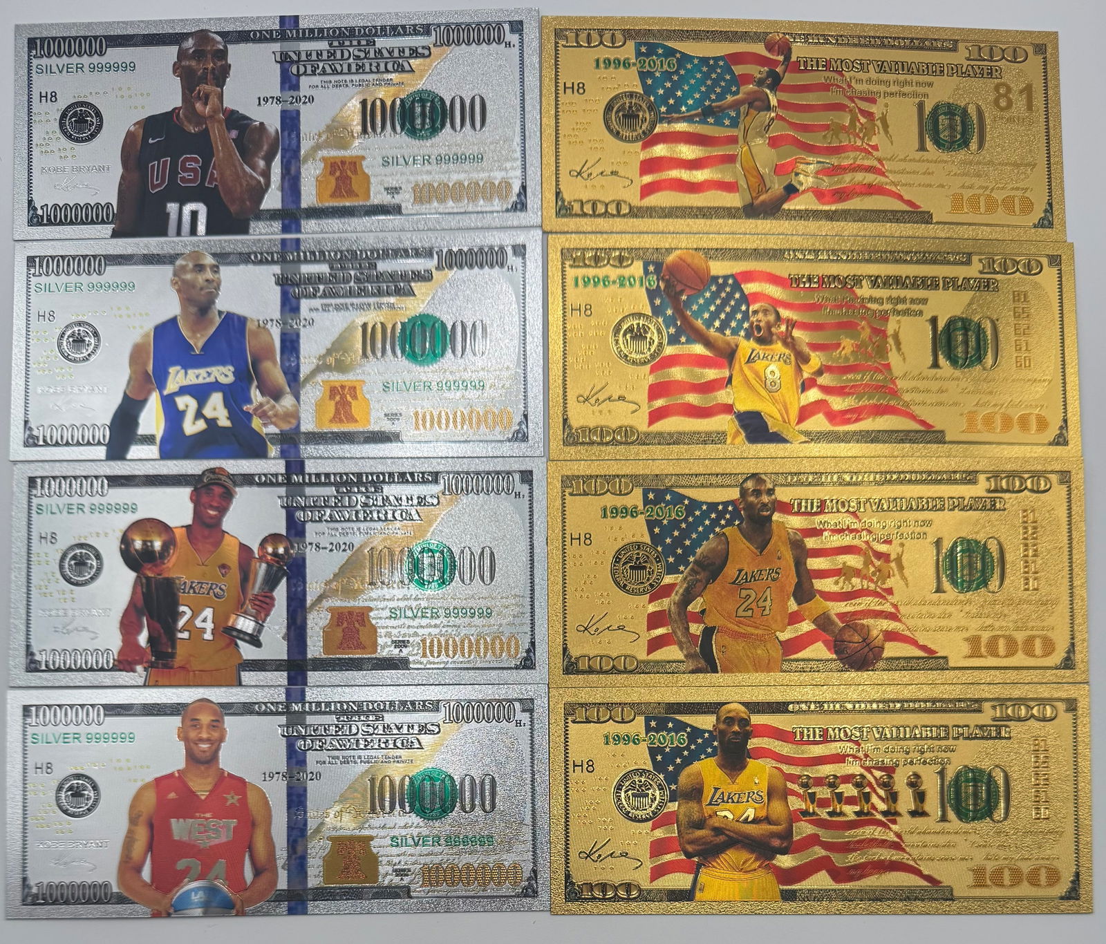 Kobe Bryant Bills Collection (1 of 1)
